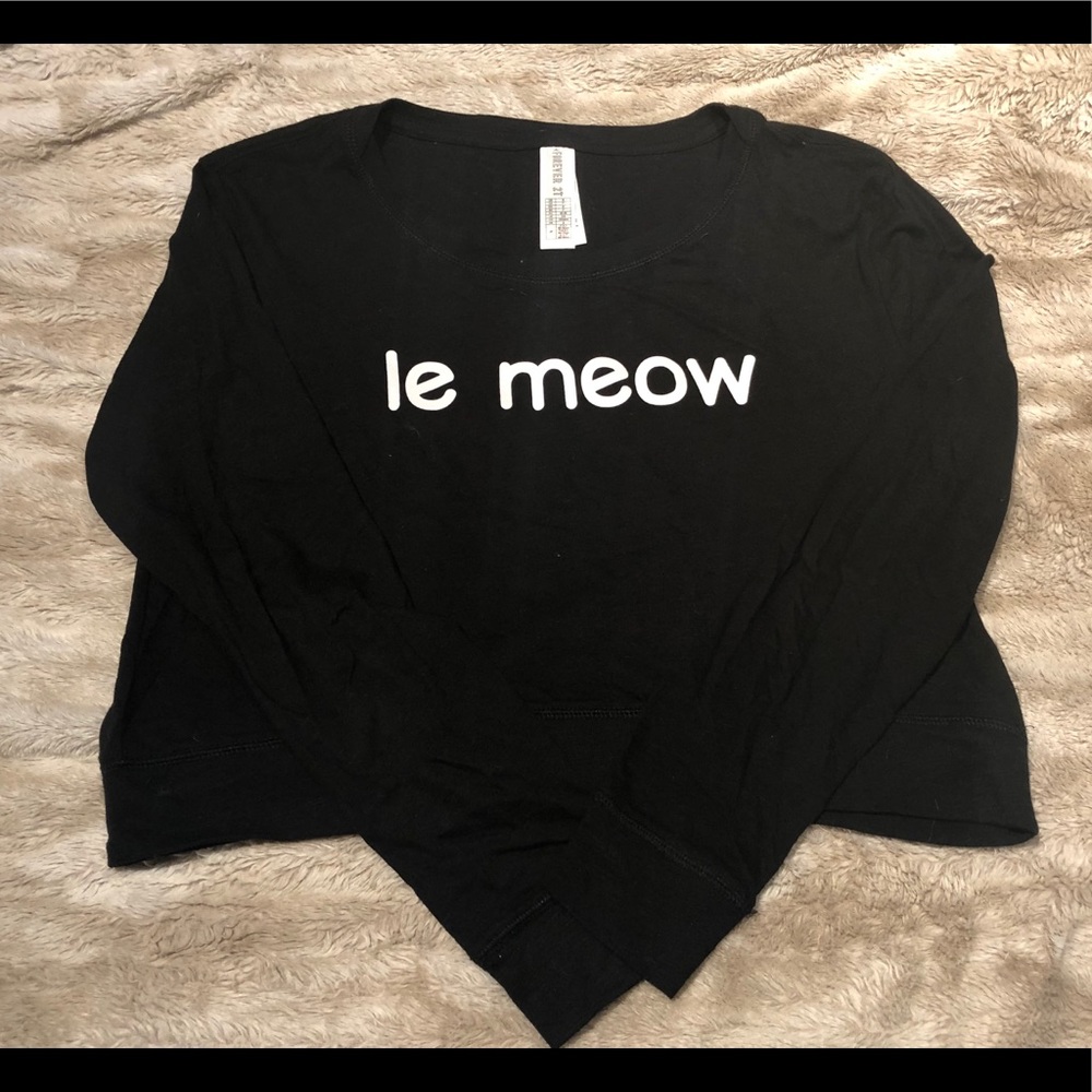 Light sweatshirt from forever 21